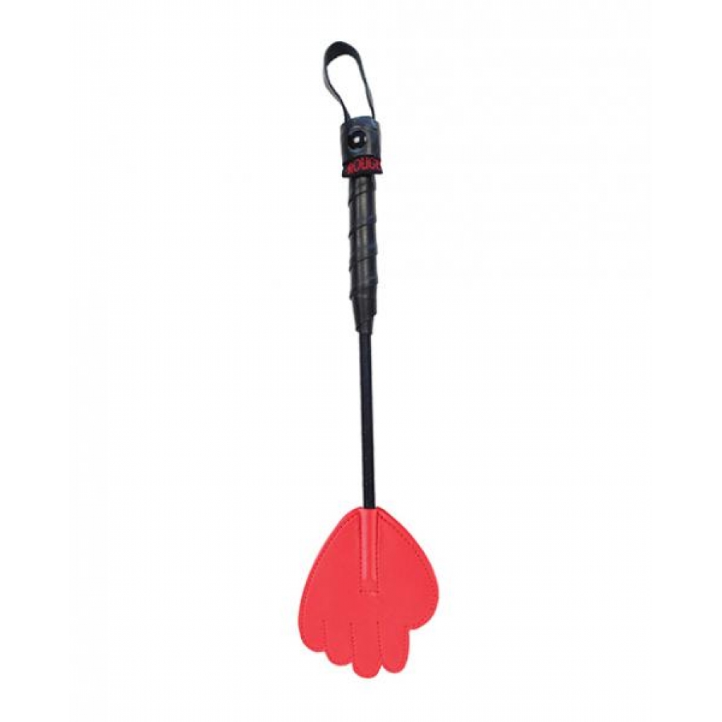 Rouge Mini Leather Hand Paddle - Red - Paddles