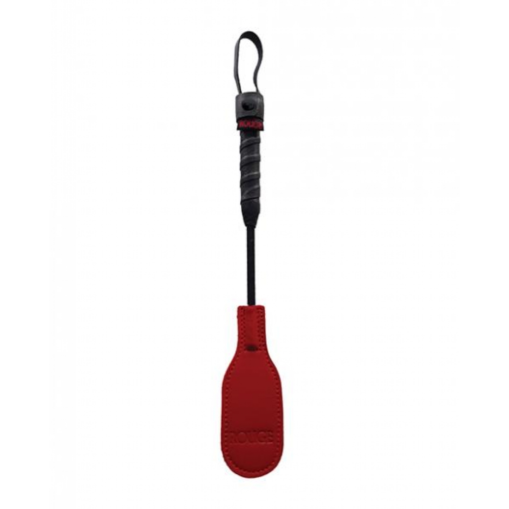 Rouge Mini Leather Oval Paddle - Red - Paddles