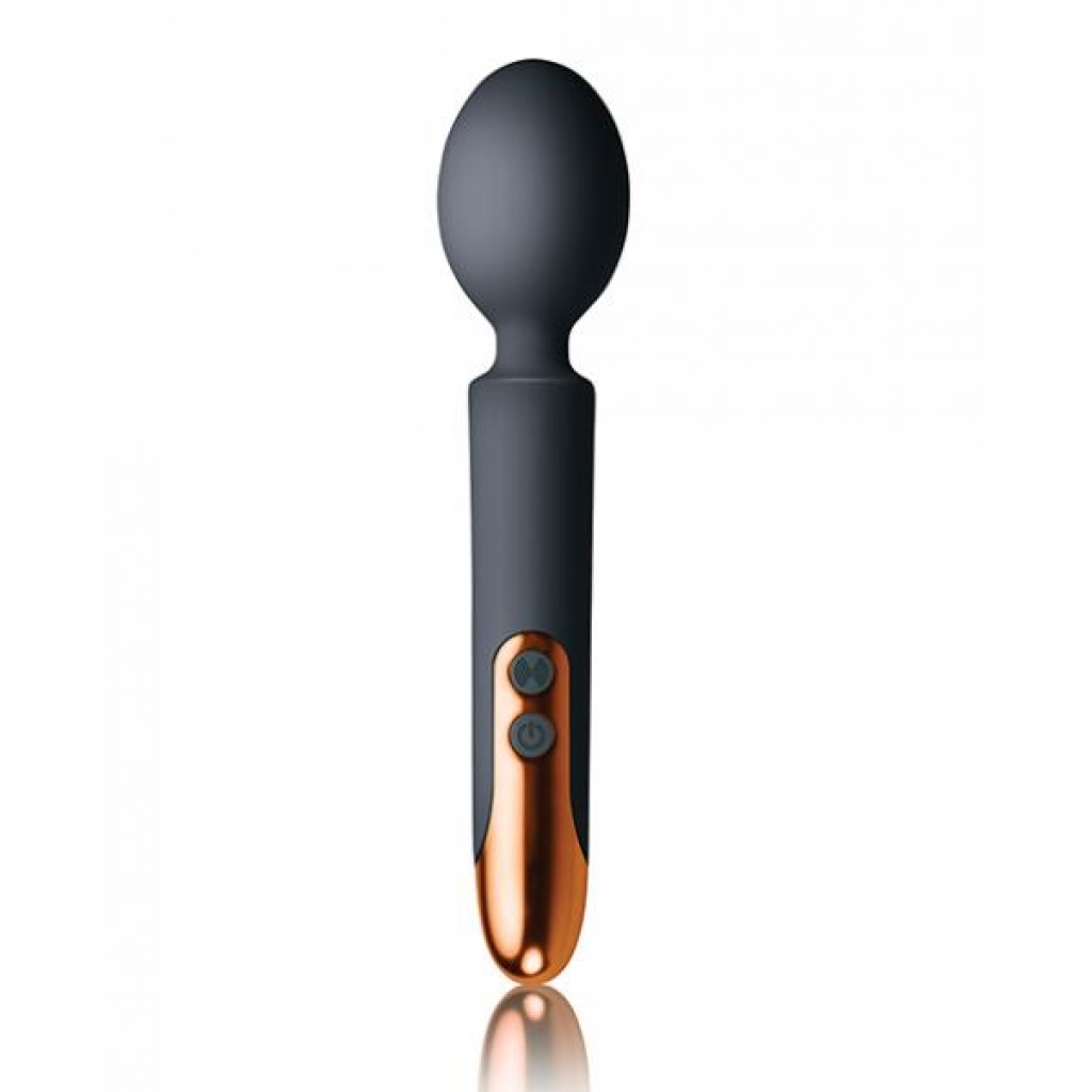 Rocks Off Oriel Rechargeable Wand Black - Body Massagers