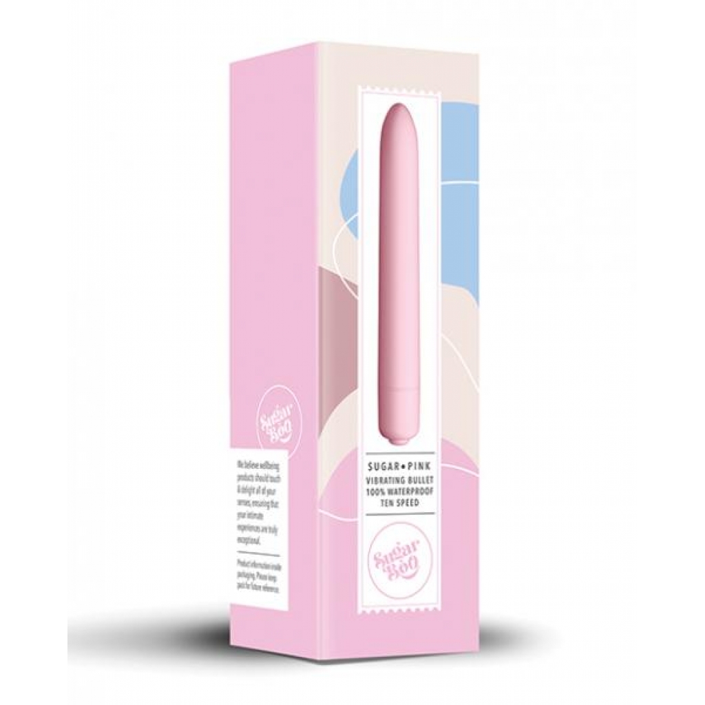 Sugarboo Sugar Pink Vibrating Bullet - Pink - Bullet Vibrators