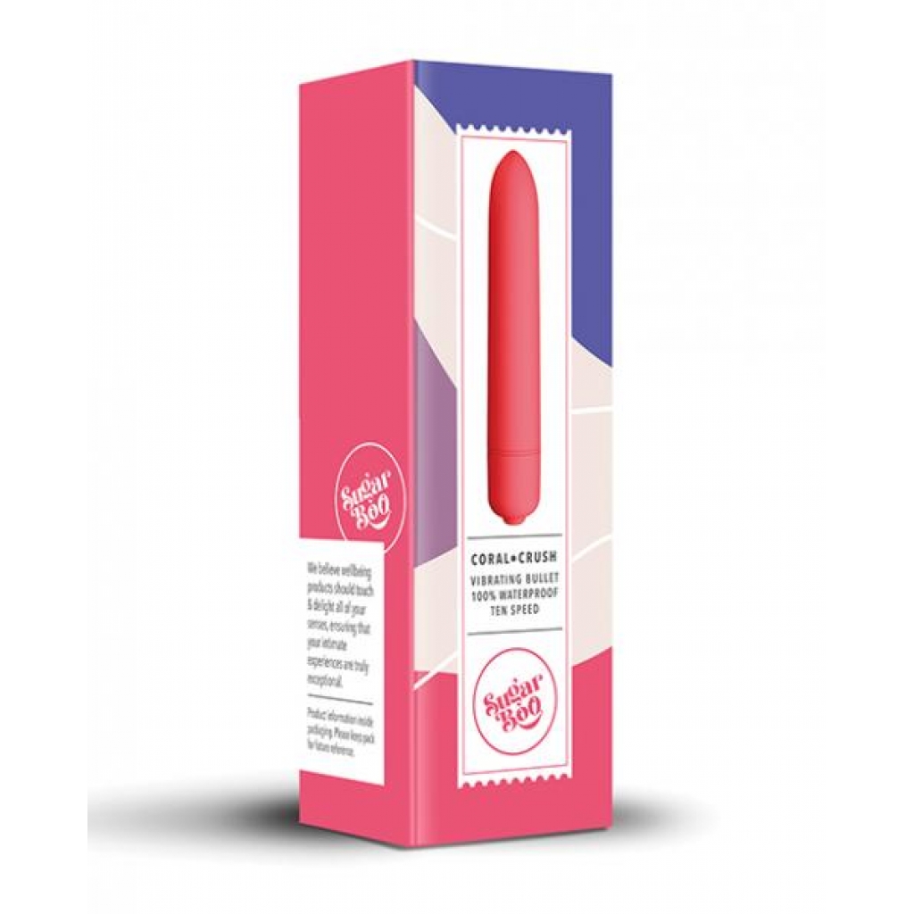 Sugarboo Coral Crush Vibrating Bullet