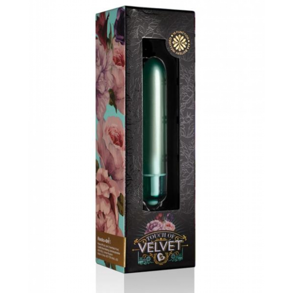 Rocks Off Touch Of Velvet - Aqua Lily - Bullet Vibrators