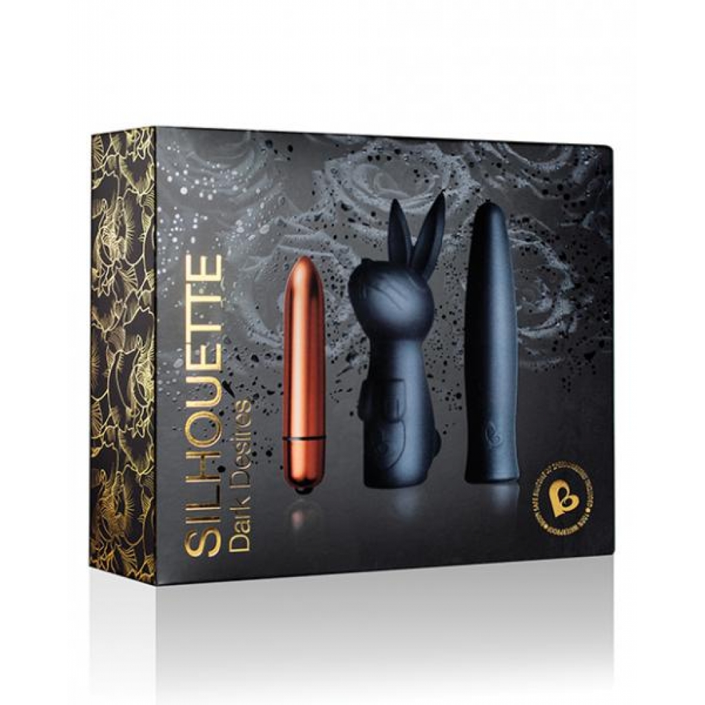 Elegant Rocks Off Silhouette Dark Desires Kit - Copper/Black