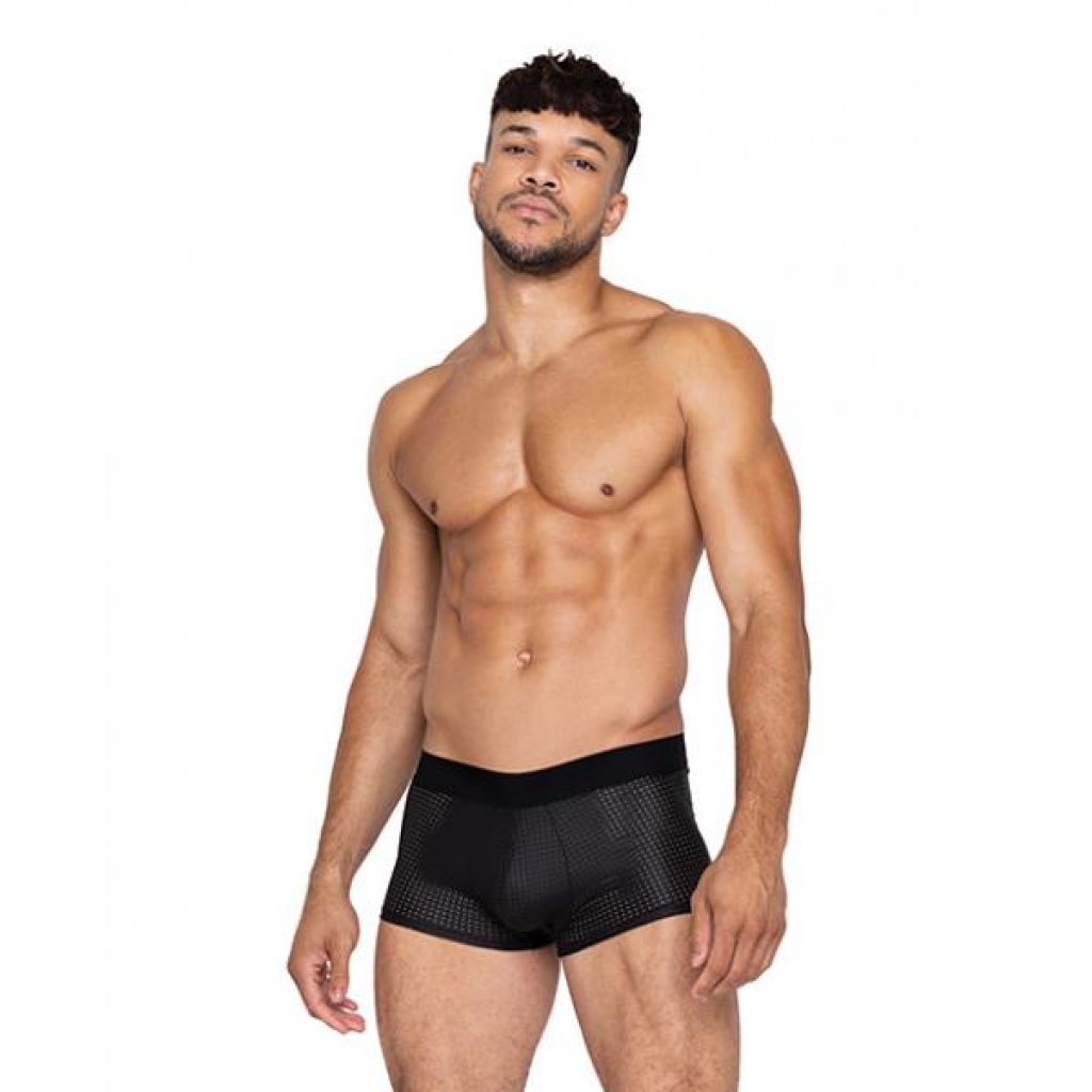 Master Trunks W/contoured Pouch Black Lg - Mens Underwear