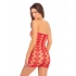 Rene Rofe Queen Of Hearts Tube Dress - Red