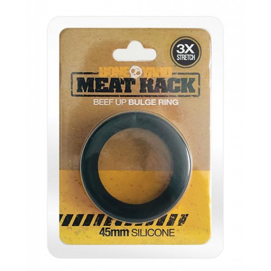 Boneyard Meat Rack Cock Ring - Black - Classic Penis Rings