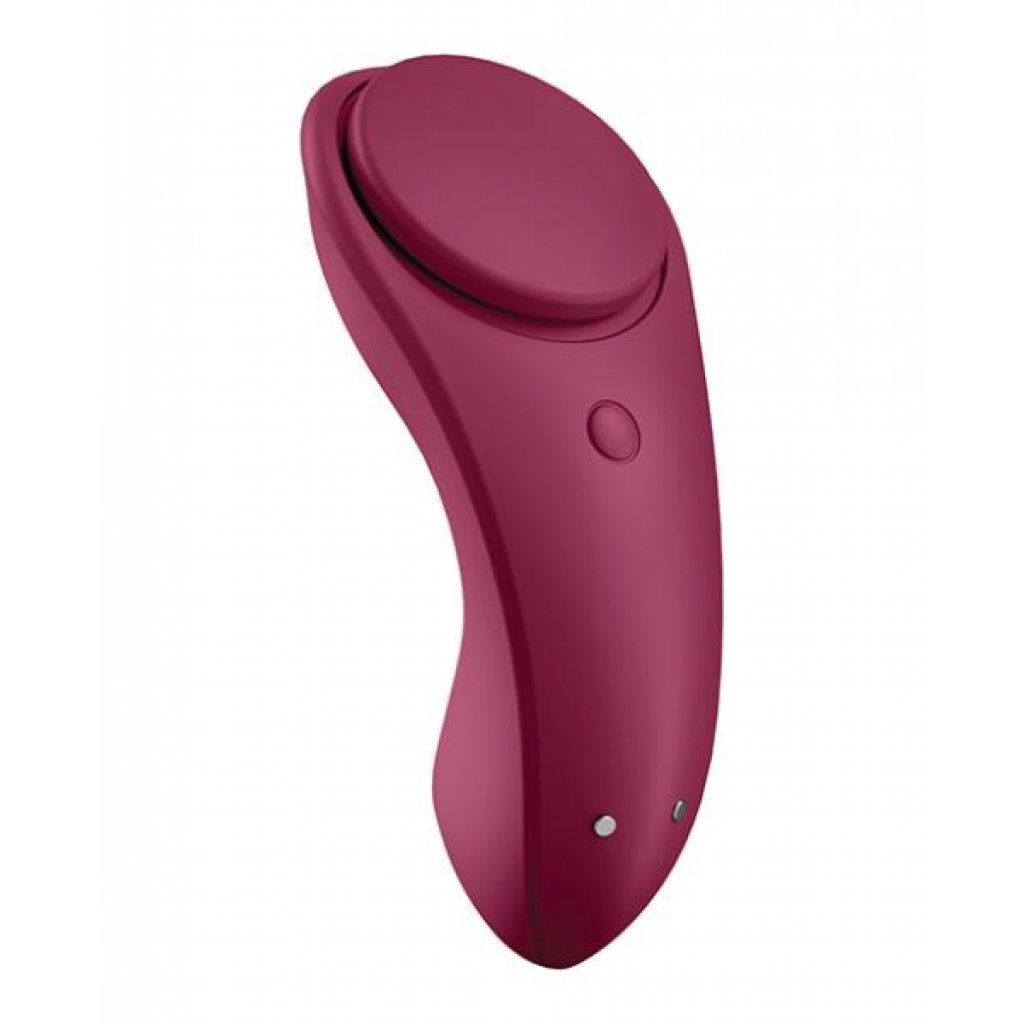 Satisfyer Sexy Secret Panty Vibrator - Red Wine - Vibrating Panties