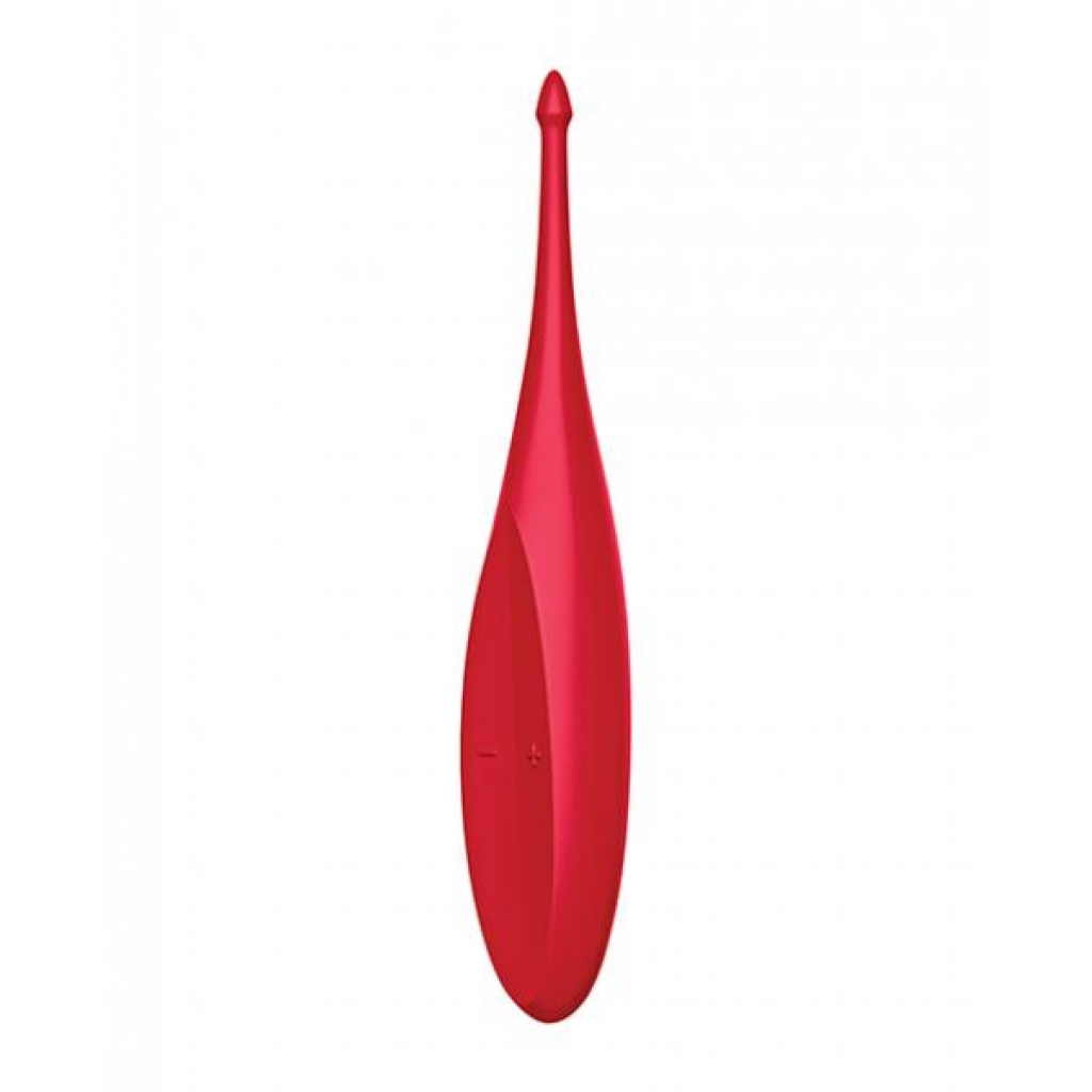 Satisfyer Twirling Fun - Poppy Red - Clit Cuddlers