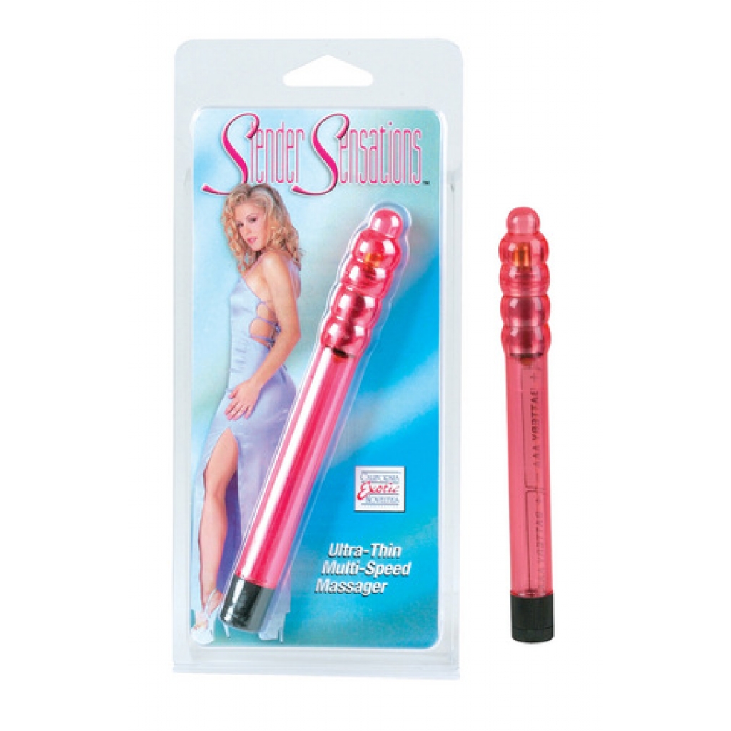 Slender Sensations Vibrator - Red