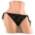 Remote Control 10 Function Little Black Panty - Vibrating Panties