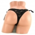 Remote Control 10 Function Little Black Panty - Vibrating Panties