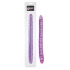 Translucence Slim Jim Duo Double Dong 17.5 Inch - Purple - Double Dildos