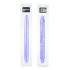 Translucence Slim Jim Duo Double Dong 17.5 Inch - Purple - Double Dildos