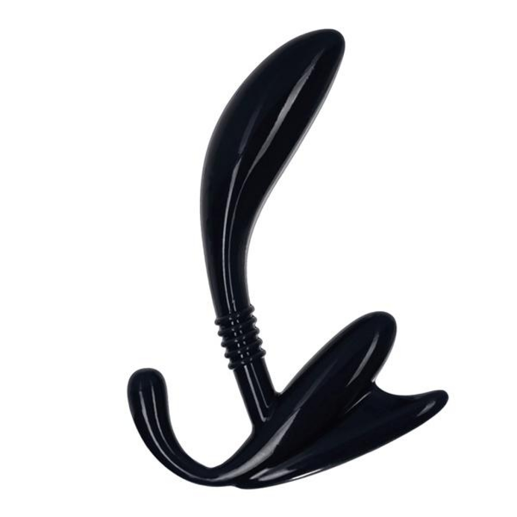 Apollo Curved Prostate Probe Black - Prostate Toys