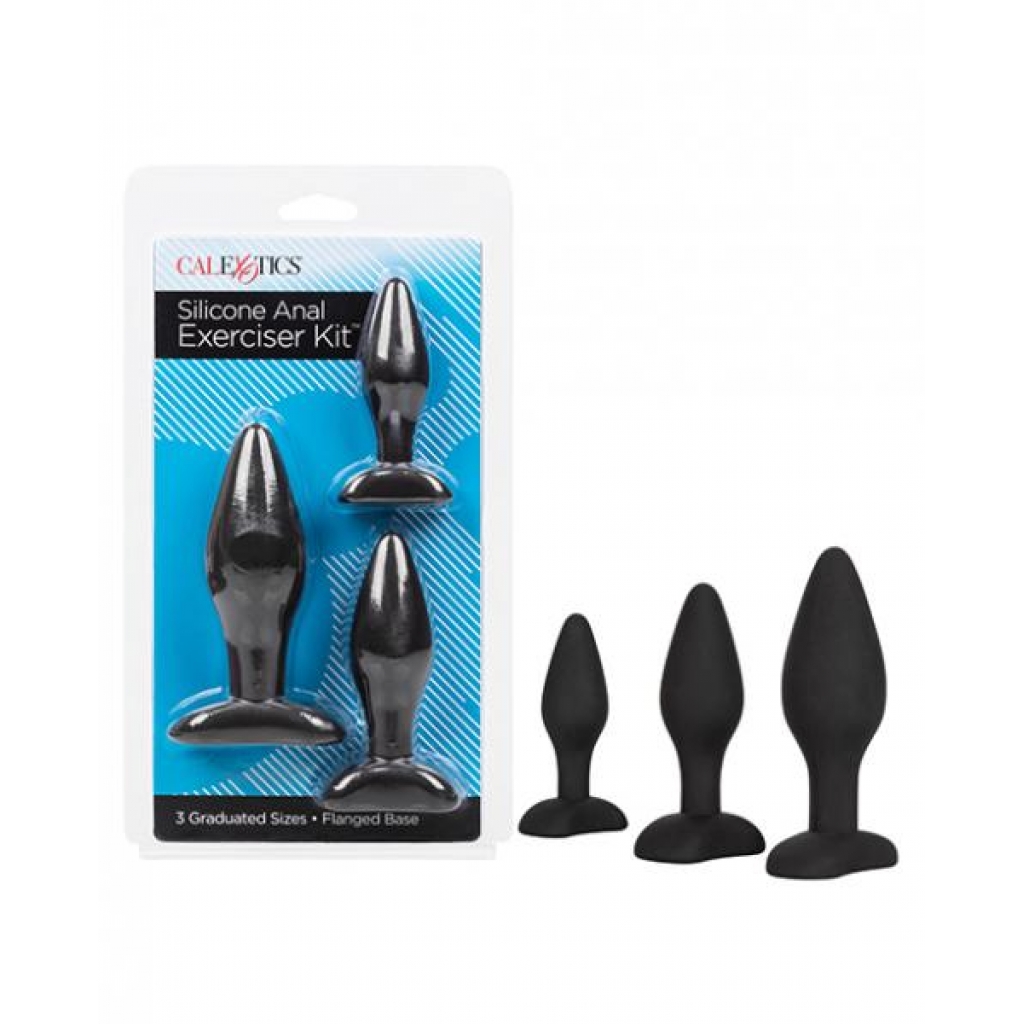 Silicone Anal Exerciser Kit - Train for Pleasure