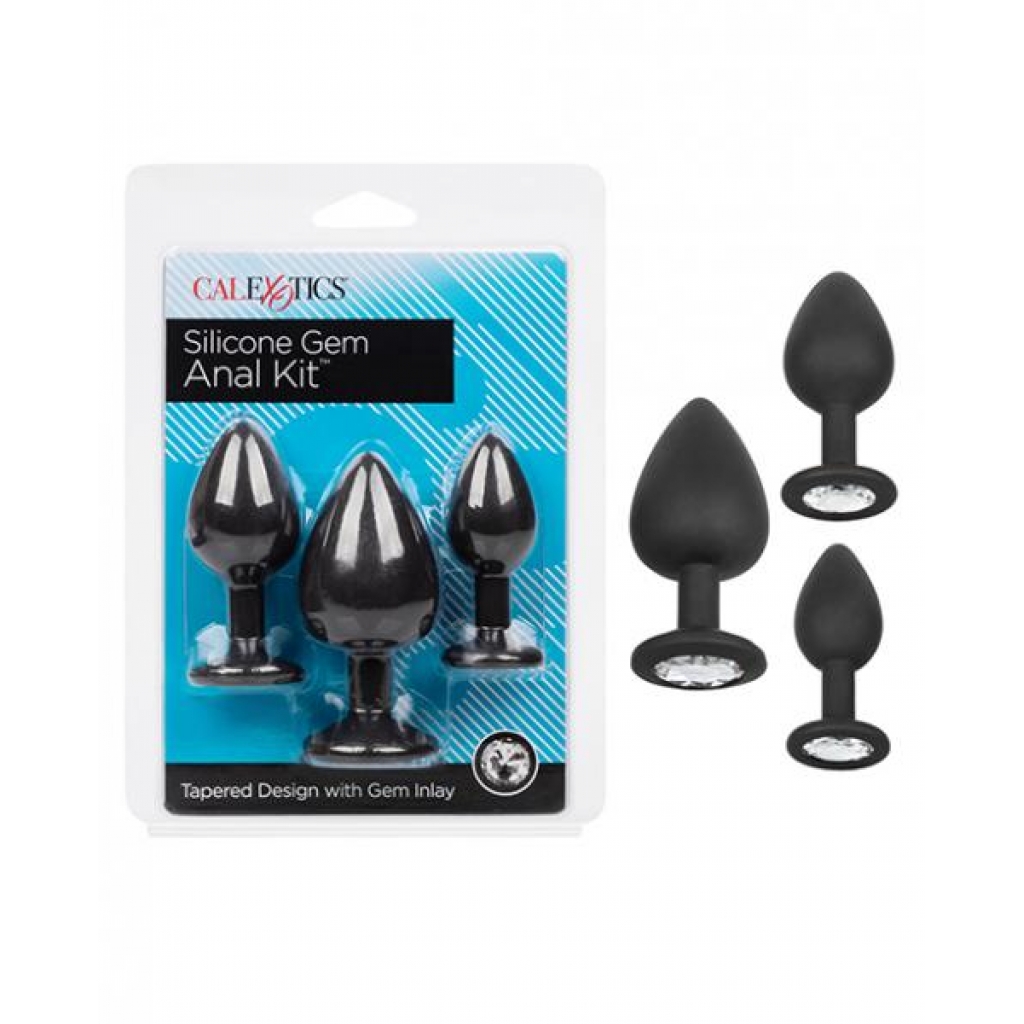 Silicone Gem Anal Kit - Anal Plugs