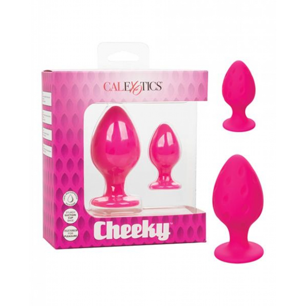 Cheeky Butt Plug - Pink - Anal Trainer Kits