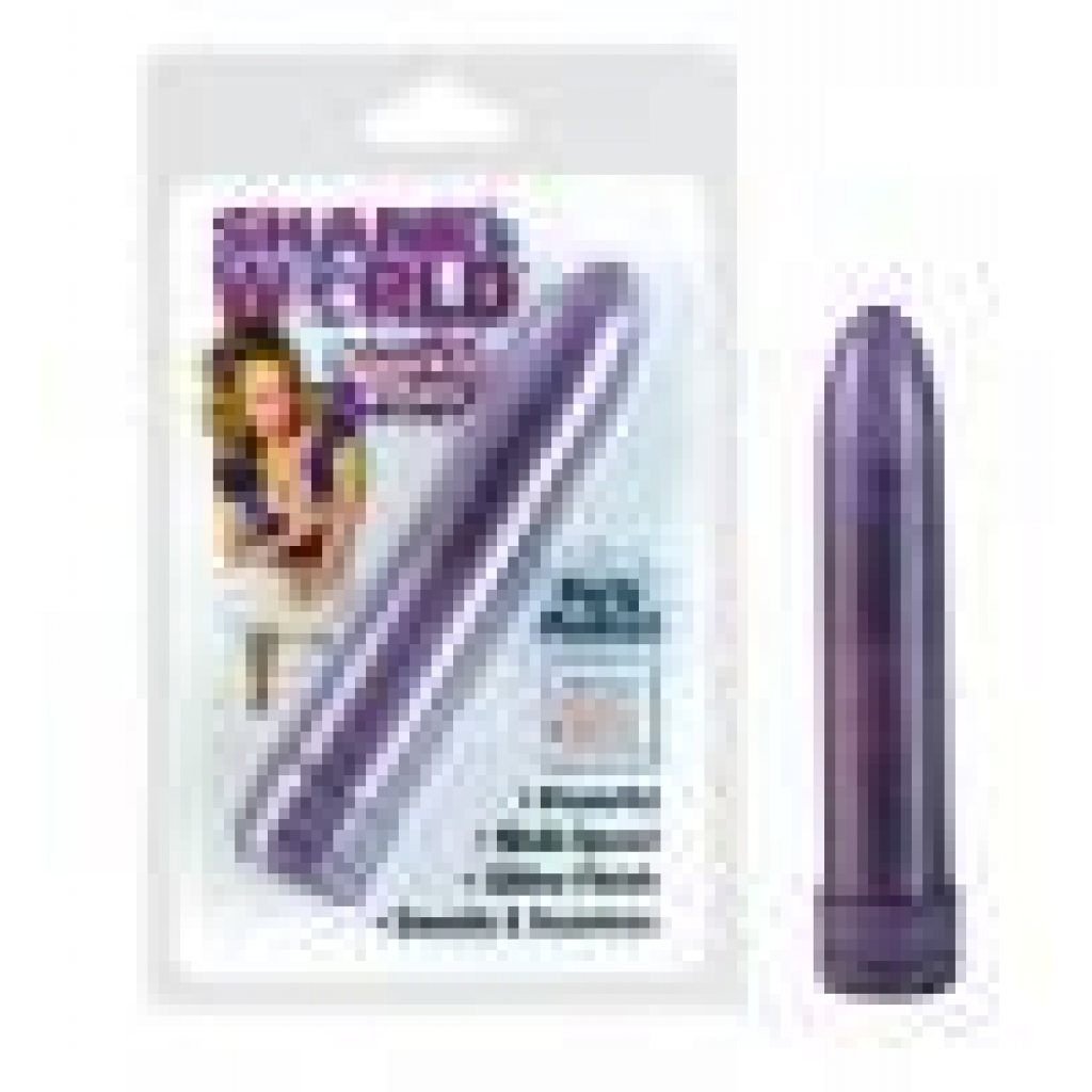 Shane's World Sparkle Vibrator - Purple - Traditional