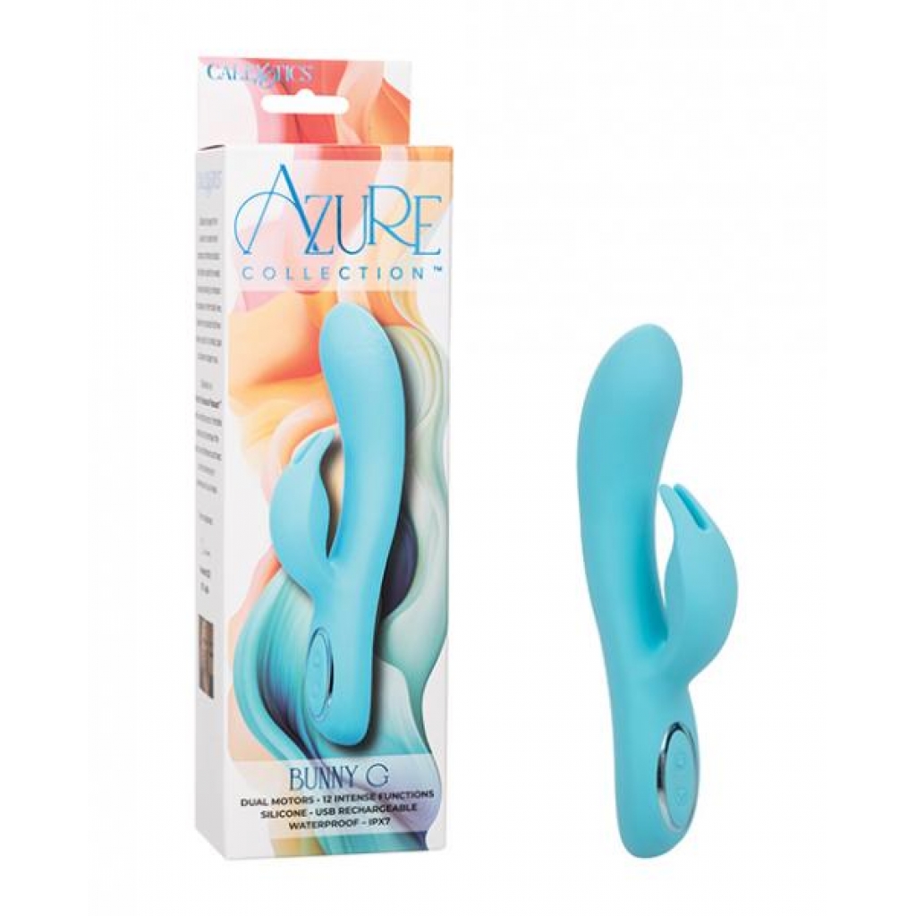 Azure Collection Bunny G Rabbit Vibrator - Blue - Rabbit Vibrators