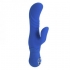 Silicone Thumper G Vibrator Blue - Rabbit Vibrators