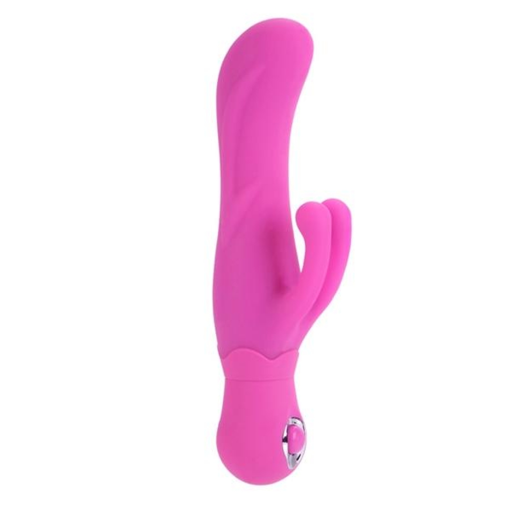 Posh Silicone Double Dancer Vibrator Pink - Rabbit Vibrators