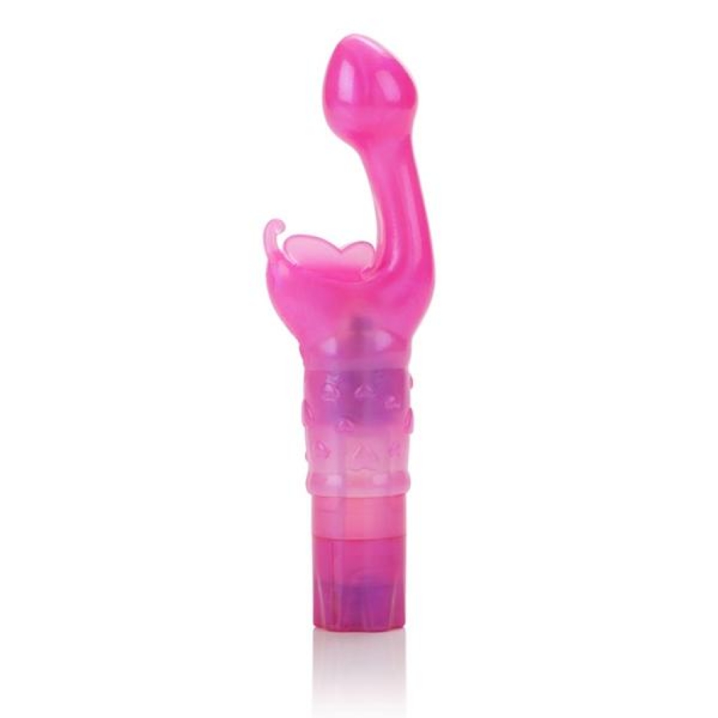 Butterfly Kiss Vibe - Pink - G-Spot Vibrators Clit Stimulators