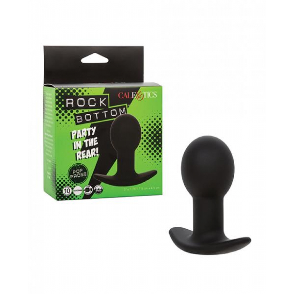 Rock Bottom Pop Anal Probe  - Black - Anal Probes