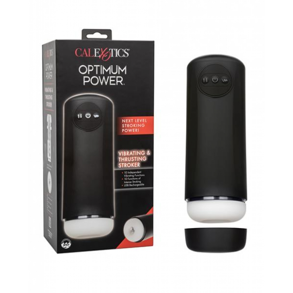 Optimum Power Vibrating & Thruster Stroker - Fleshlight