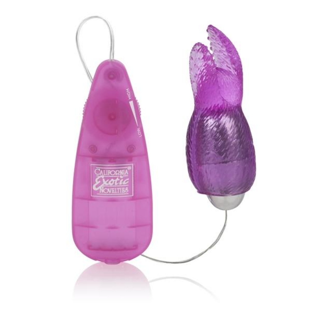 Pocket Exotics Snow Bunny Bullet Pink Vibrator - Bullet Vibrators