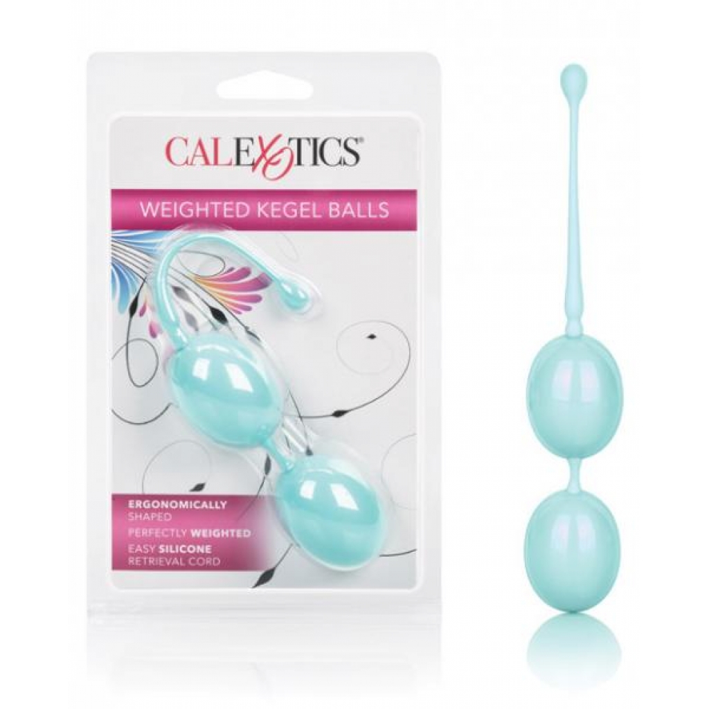 Weighted Kegel Balls - Teal - Ben Wa Balls