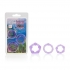 Island Rings -Purple - Cock Ring Trios