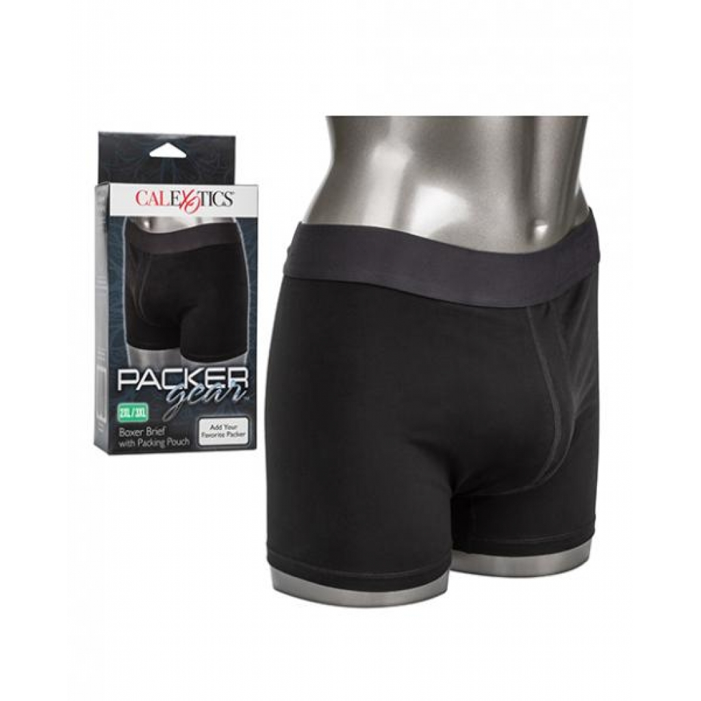 Packer Gear Boxer Brief With Packing Pouch - 2xl/3xl - Transgender Wear