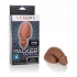 Packer Gear 4 inches Silicone Packing Penis Brown - Transgender Wear