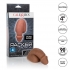 Packer Gear 4 inches Silicone Packing Penis Brown - Transgender Wear