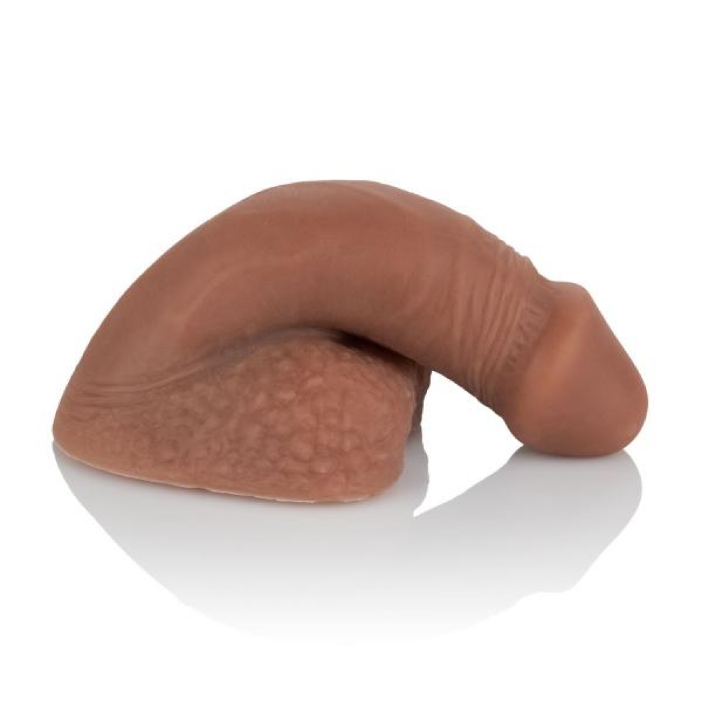 Packer Gear 5 inches Silicone Packing Penis Brown - Transgender Wear