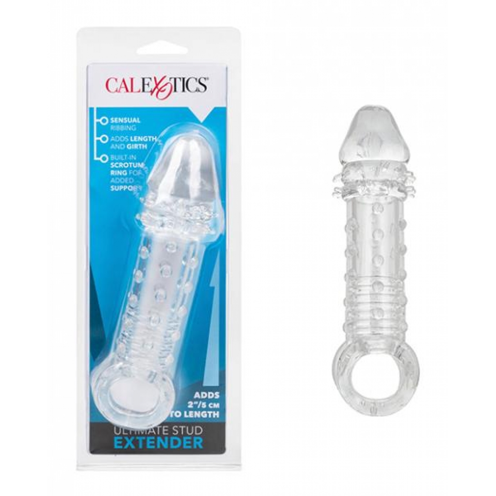 Ultimate Stud Extender - Clear - Penis Extensions