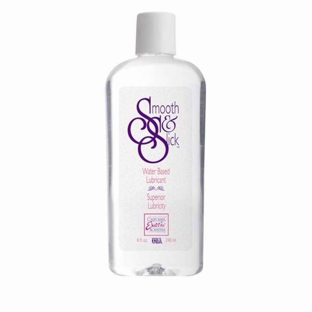 Smooth and Slick Water Based Lubricant 8 oz - Lubricants