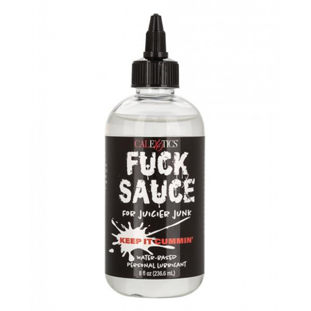 Fuck Sauce Water Based Personal Lubricant - 8 Oz - Lickable Body