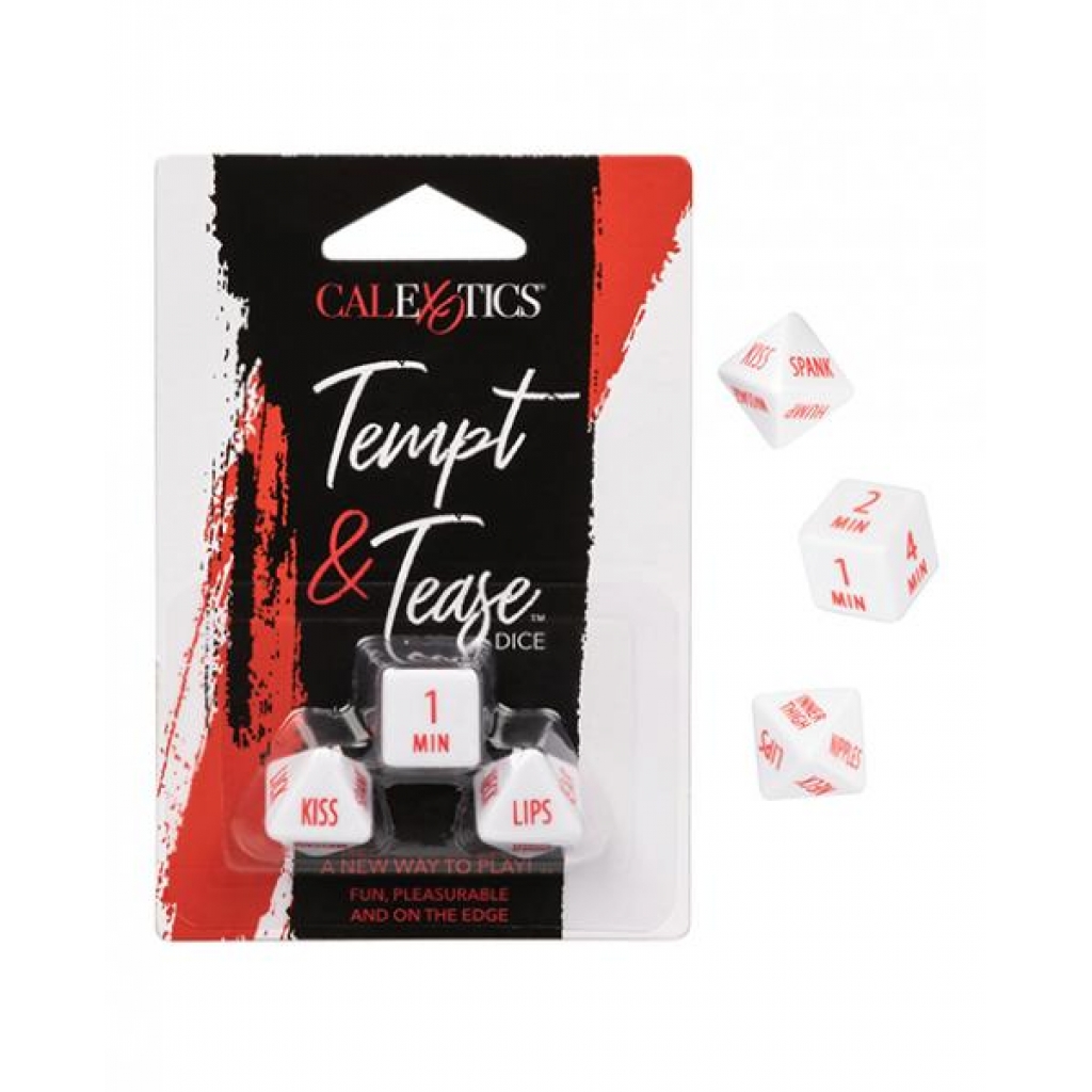 Tempt & Tease Dice - Hot Games for Lovers