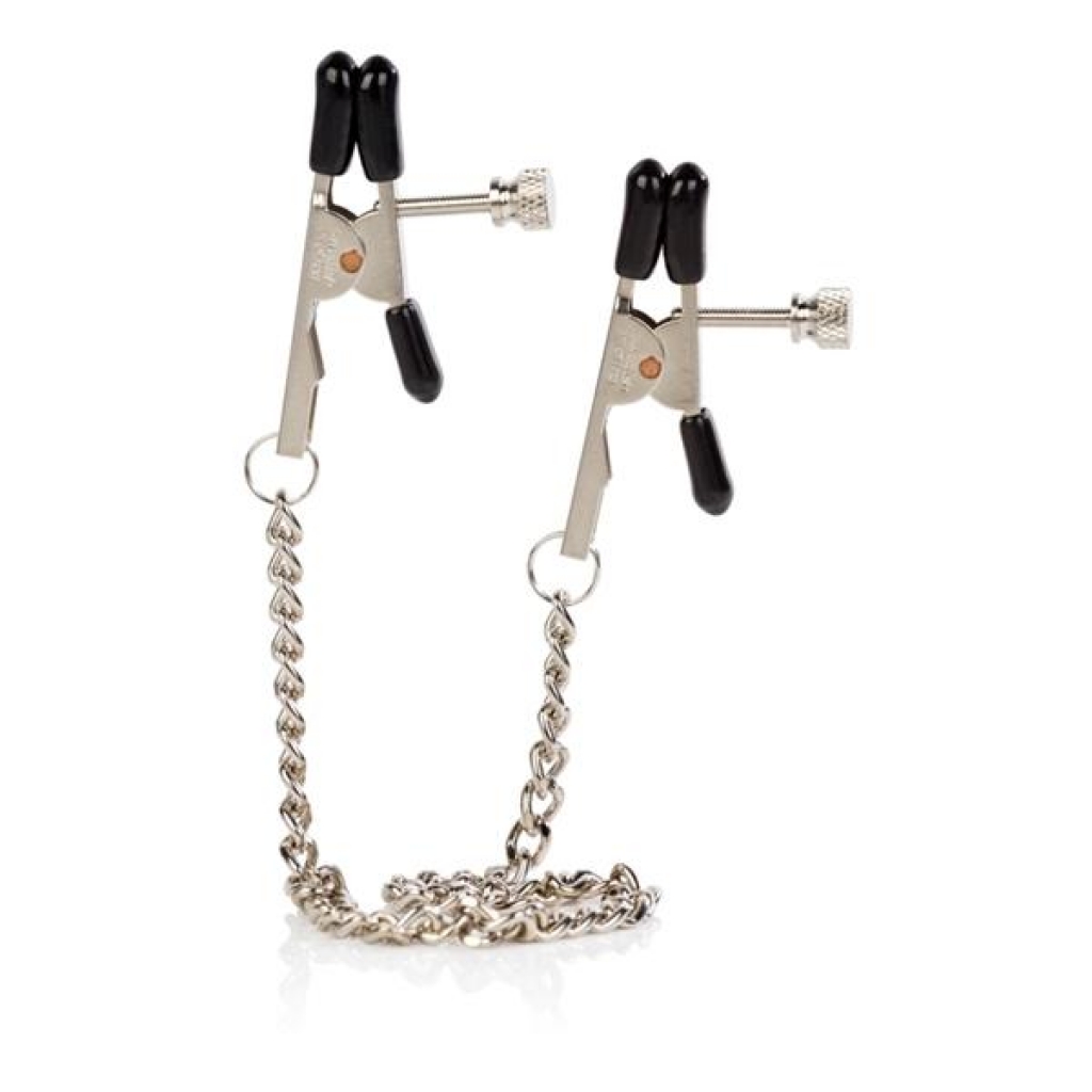 Nipple Play Bull Nose Clamps - Chrome