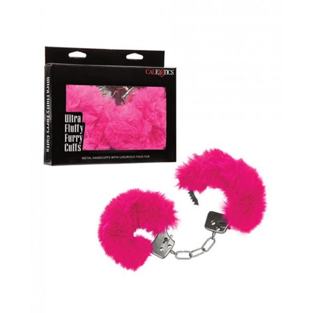 Ultra Fluffy Furry Cuffs - Pink - Handcuffs