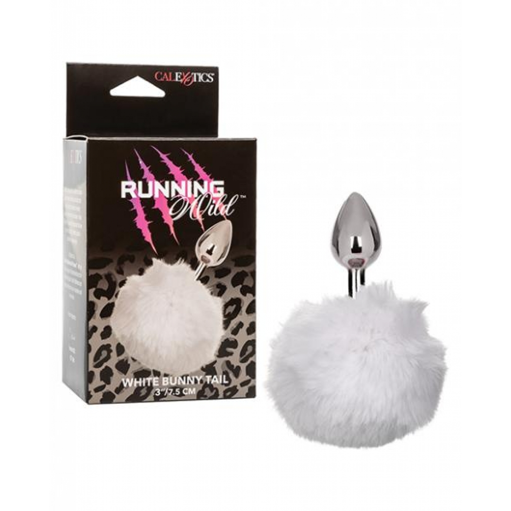 Running Wild White Bunny Tail Anal Probe - Anal Probes