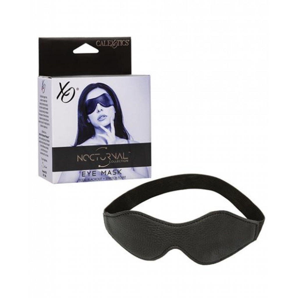 Nocturnal Collection Stretch To Fit Eye Mask - Black - Blindfolds