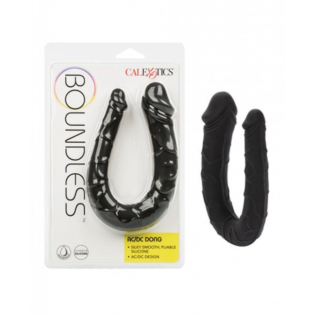 Boundless Ac/dc Double Dong - Black - Double Dildos