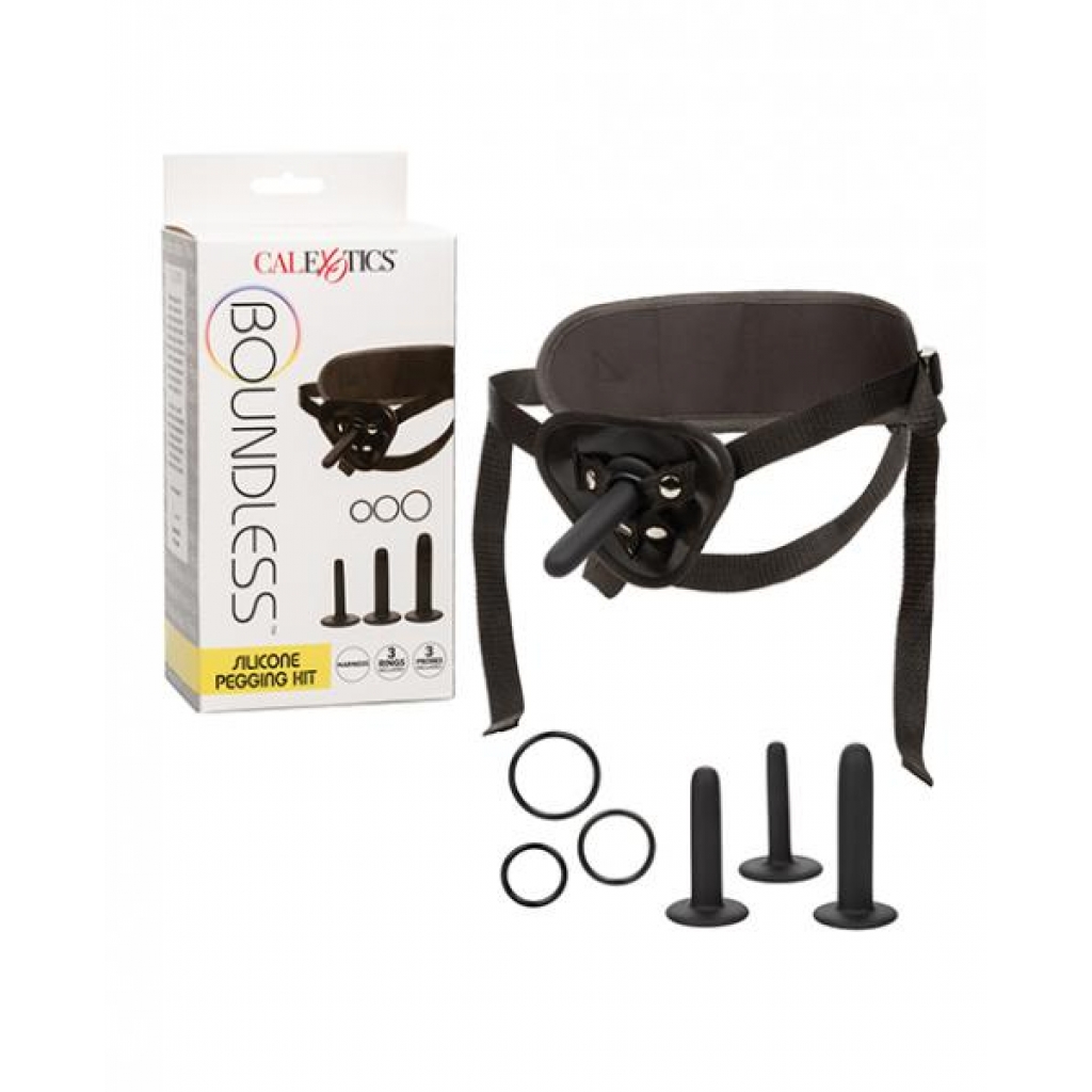 Boundless Silicone Pegging Kit - Harness & Dong Sets