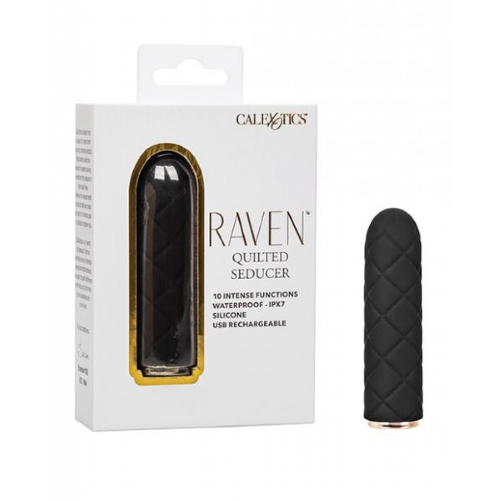 Raven Quilted Seducer - Bullet Vibrators