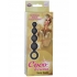 Coco Licious Silicone Booty Beads Black 4.5 Inch - Anal Beads