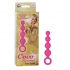 Coco Licious Silicone Booty Beads Pink 4.5 Inch - Anal Beads