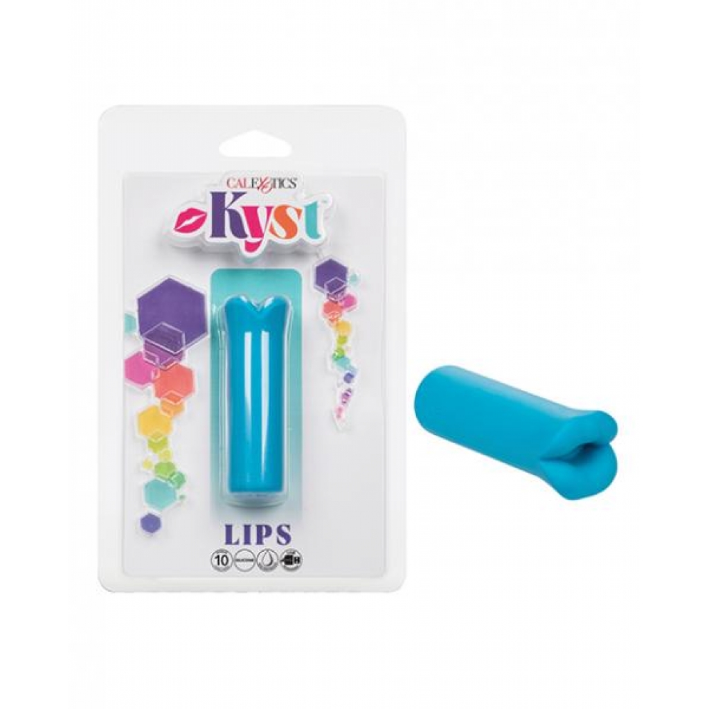 Kyst Lips Petite Massager - Blue - Bullet Vibrators