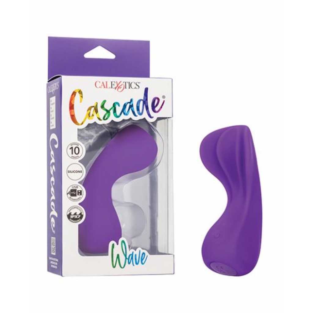 Cascade Wave Stimulator - Purple - Palm Size Massagers